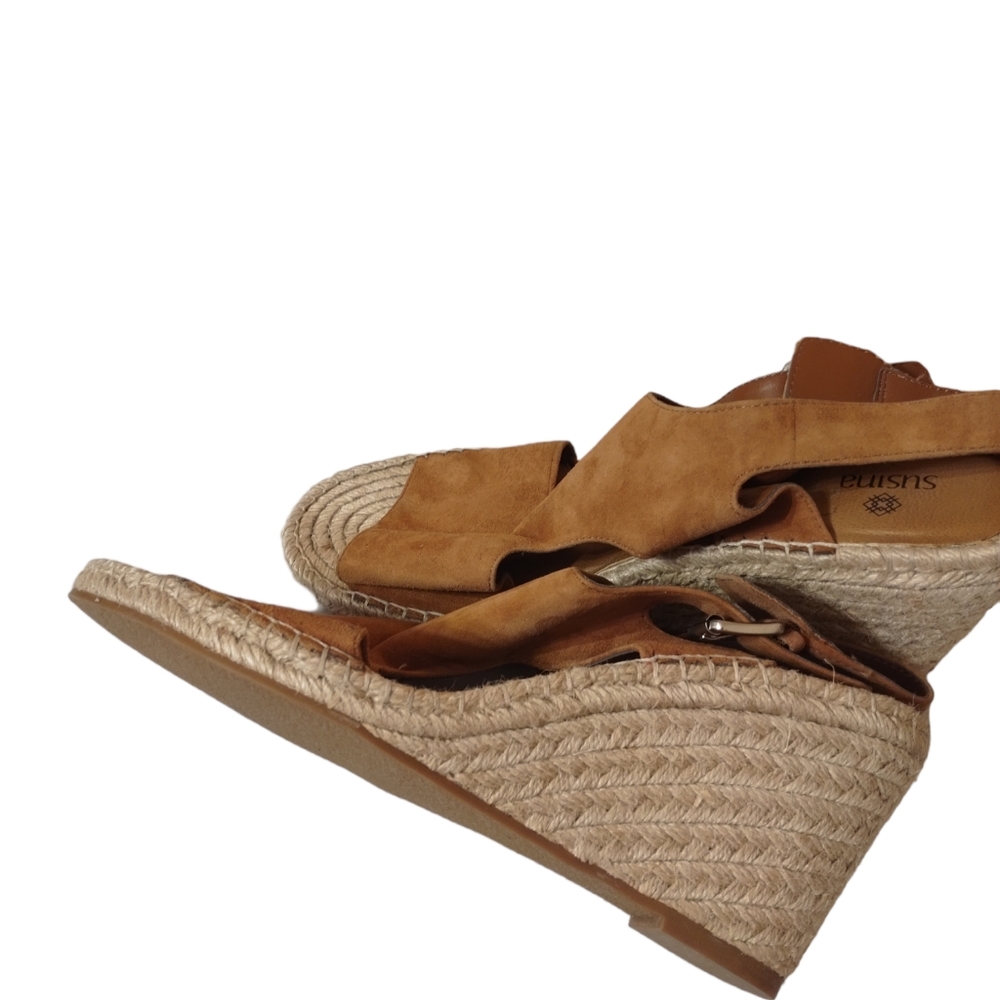 Susina Leather Upper Wedges Ladies 12M